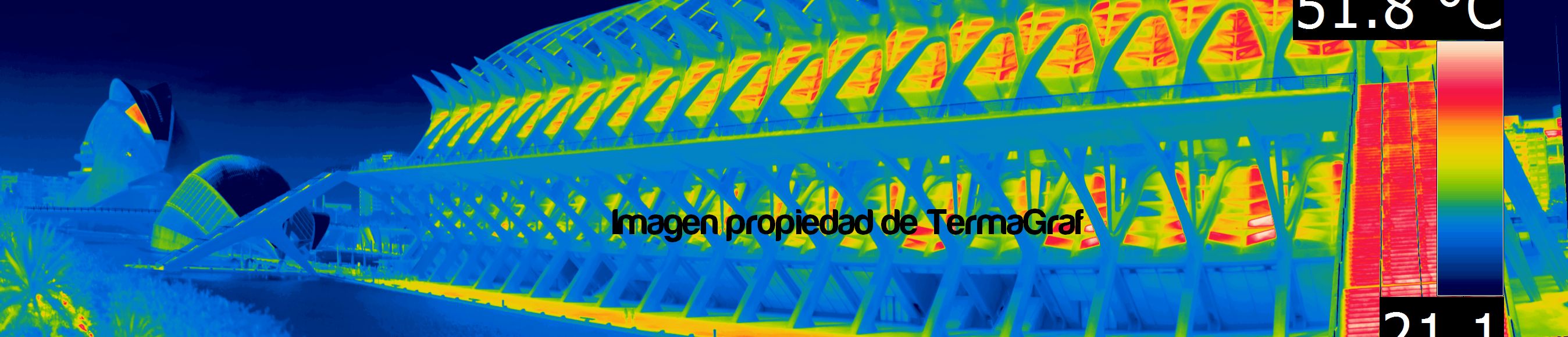 Entrevista Blower Door - Imágen termográfica Ciudad de las Ciencias