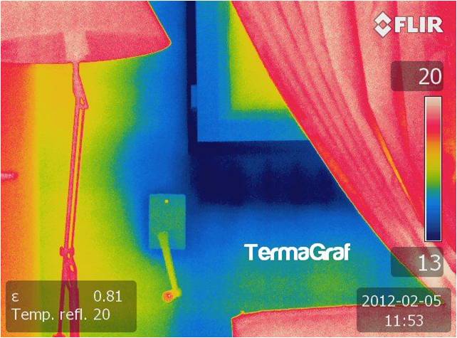 termografia condensaciones interiores